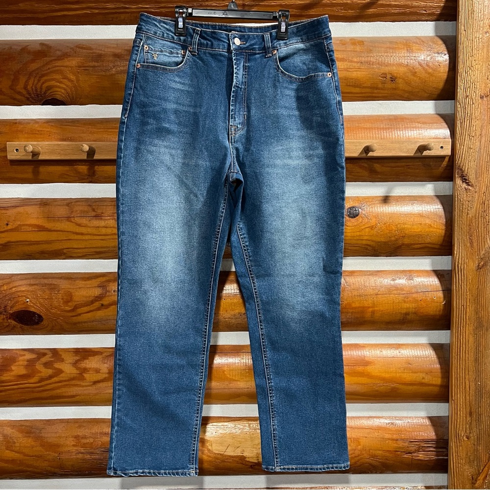 Frye Women's Relaxed Fit Blue Jeans 12/31